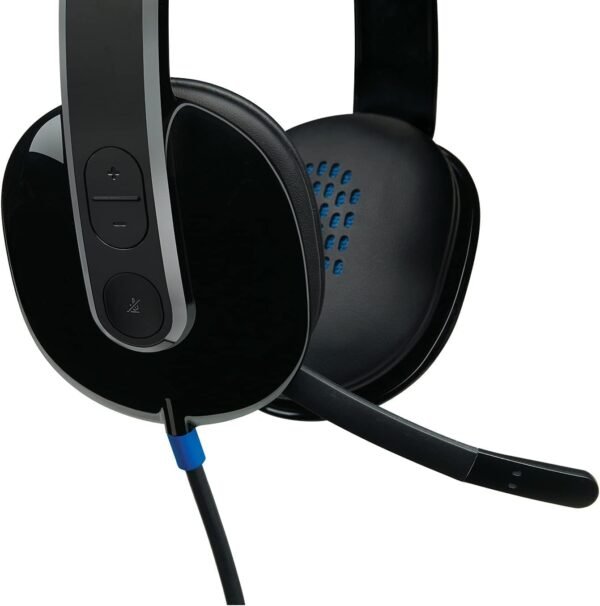 51TJN3QpQdL._AC_SL1355_ Logitech H540 USB Headset review high-performance audio quality for work and gaming