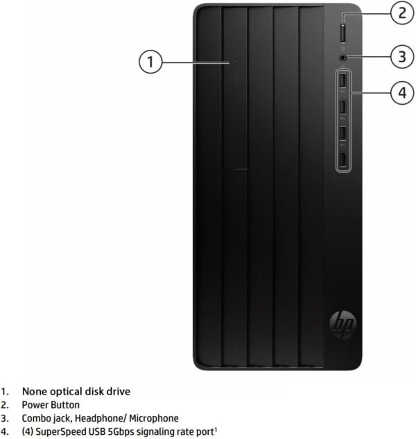 51ngLiw5JgL._AC_SL1387_ HP Pro Tower 290 G9 Desktop Computer Review Aiming for Performance and Reliability