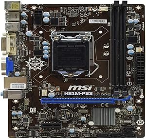 611uCesE9L._AC_SX300_SY300_ MSI H81M-P33 Motherboard Review Best Budget Option for Core i7 Builds