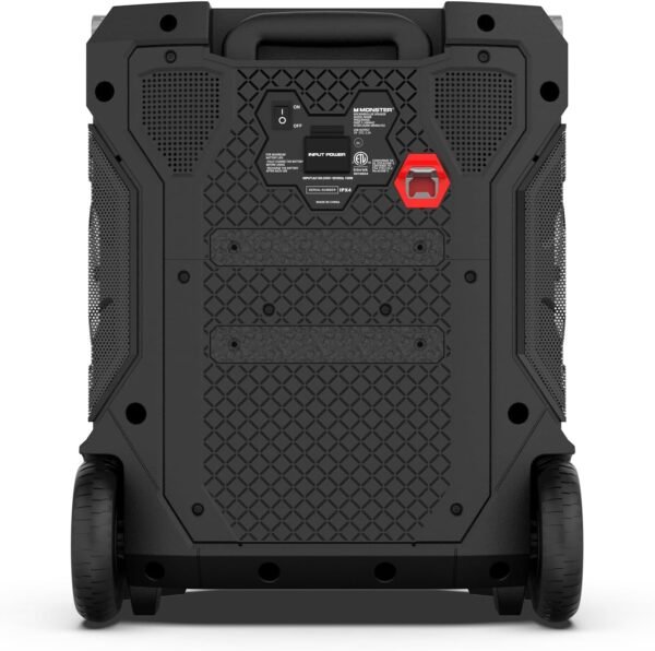 61IyAlfU45L._AC_SL1500_ Monster Rockin' Roller 360 Bluetooth Speaker review 240W sound and 100-hour playtime