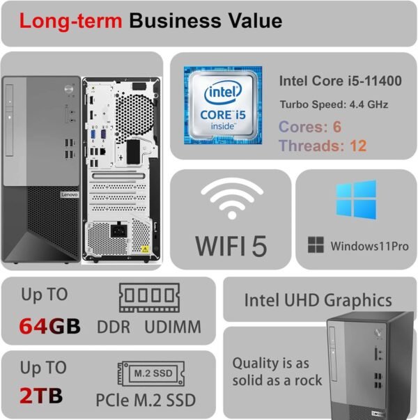 712l-an9PgL._AC_SL1500_ Lenovo V50t Tower Desktop Review Intel Core i5 with 32GB RAM and 3TB Storage
