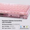 71KCROVxrL._AC_SL1500_ KiiBoom Phantom 81 Mechanical Gaming Keyboard Review Hot Swappable RGB Triple Mode Keyboard