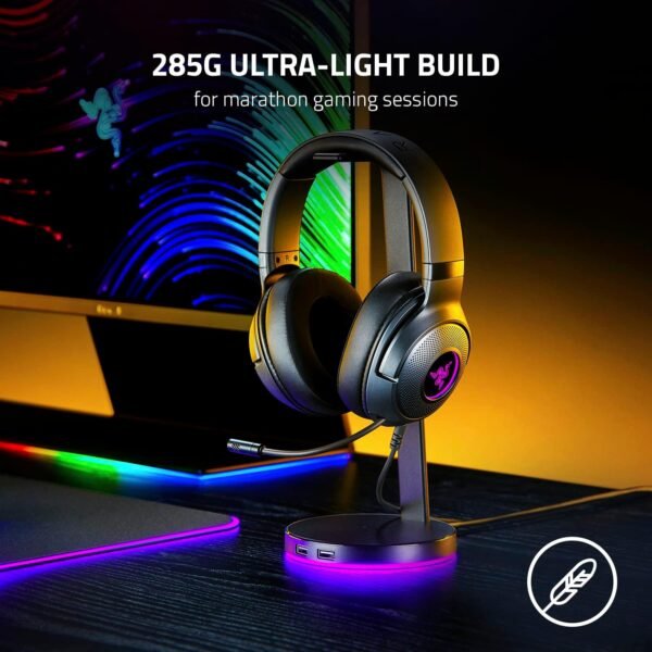 71Ns3dpNLDL._AC_SL1500_ Razer Kraken V3 X Gaming Headset Review Lightweight Comfort with Immersive Audio and RGB Lighting