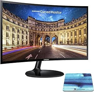 71OwYQwD1cL.__AC_SX300_SY300_QL70_ML2_ SAMSUNG 24 Inch Curved Monitor LC24F390FHNXZA Review Full HD Display for Gaming and Work