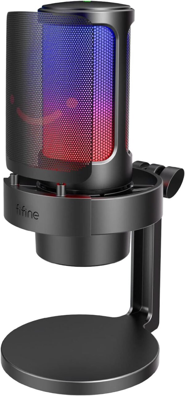 71VVl25qLHL._AC_SL1500_-1 FIFINE Gaming Microphone A8 Review USB PC Mic with RGB and Clear Sound