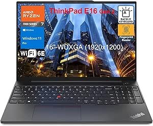 71ru7rN3kRL.__AC_SX300_SY300_QL70_ML2_ Lenovo ThinkPad E16 Laptop Review AMD Ryzen Power with 32GB RAM and 1TB SSD