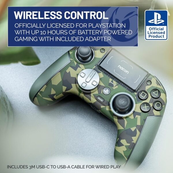 81JKsXYTqaL._SL1500_ Nacon Revolution 5 Pro Wireless Gaming Controller Review for PS5 PS4 and PC