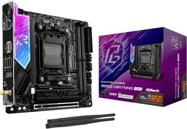 81iDiNDBV6L._AC_SL1500_ ASRock B850I Lightning WiFi 6E Mini ITX Motherboard review for AMD Ryzen builds
