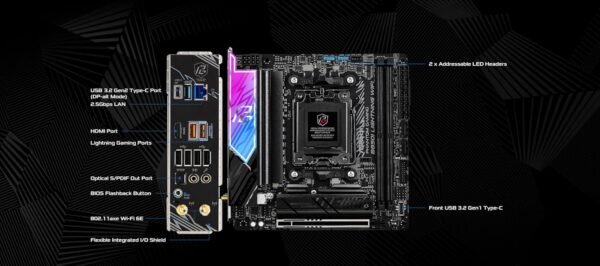 81mFURNDXeL._AC_SL1500_ ASRock B850I Lightning WiFi 6E Mini ITX Motherboard review for AMD Ryzen builds