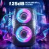 81ra1eyylKL._AC_SL1500_ W-KING T9 Pro Bluetooth Speaker Review Powerful 270W Sound with Deep Bass and Party Lights