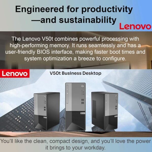 81yRBT3kthL._AC_SL1500_ Lenovo V50t Tower Desktop Review Intel Core i5 with 32GB RAM and 3TB Storage